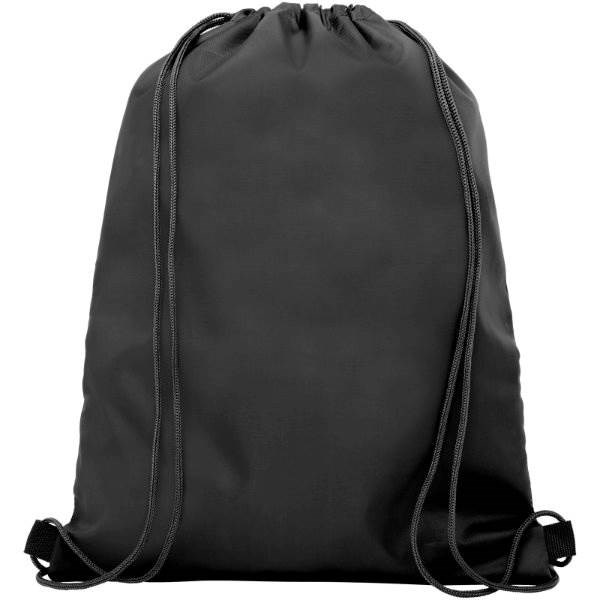 Obrázky: čierny ruksak, 1 vrecko na zips, otvor slúchadlá, Obrázok 2