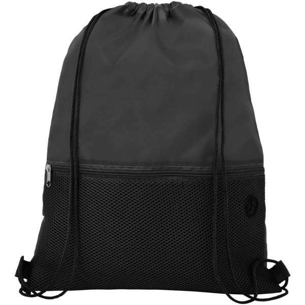 Obrázky: čierny ruksak, 1 vrecko na zips, otvor slúchadlá, Obrázok 4