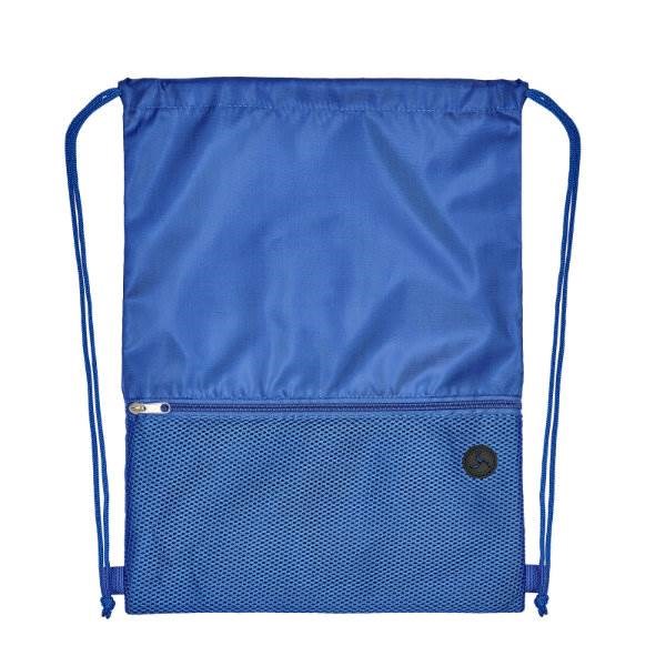 Obrázky: Modrý ruksak, 1 vrecko na zips, otvor slúchadlá, Obrázok 5