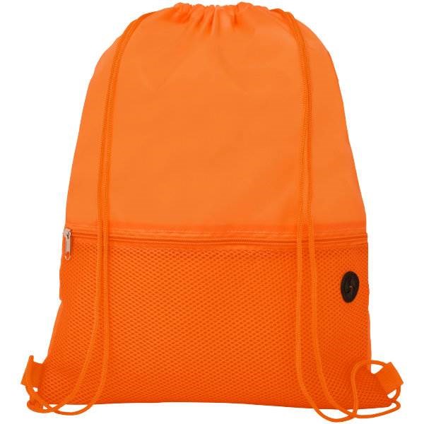 Obrázky: Oranžový ruksak, 1 vrecko na zips, otvor slúchadlá, Obrázok 4