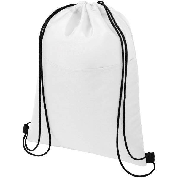 Obrázky: Biela chladiaca taška/ruksak na 12 plechoviek