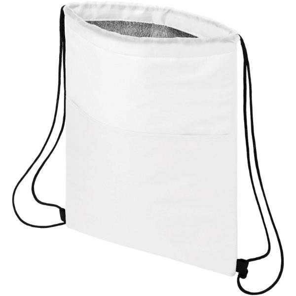 Obrázky: Biela chladiaca taška/ruksak na 12 plechoviek, Obrázok 4
