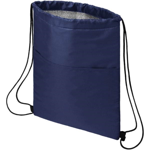 Obrázky: Námor.modrá chladiaca taška/ruksak, 12 plechoviek, Obrázok 4