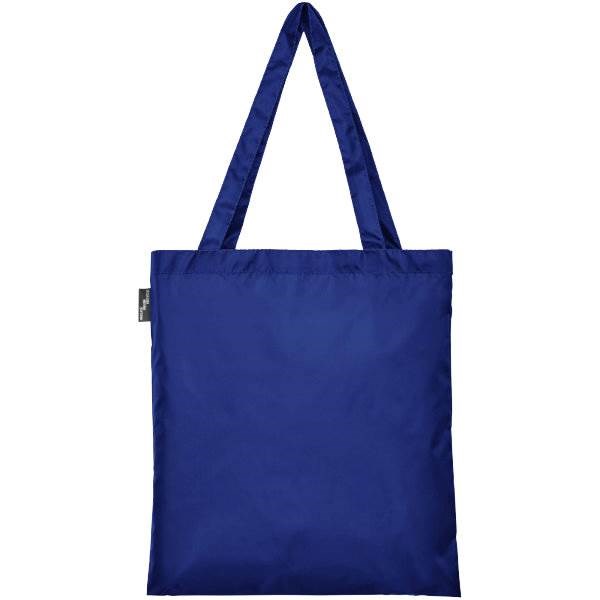 Obrázky: Nákupná taška z RPET, stredná modrá, Obrázok 2
