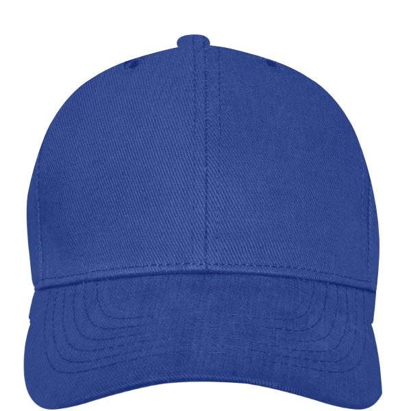 Obrázky: 6panelová čiapka s kovovou prackou, stredne modrá, Obrázok 3