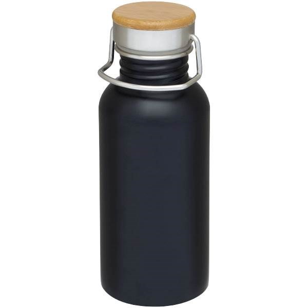 Obrázky: Nerezová športová fľaša 550ml, čierna, Obrázok 8