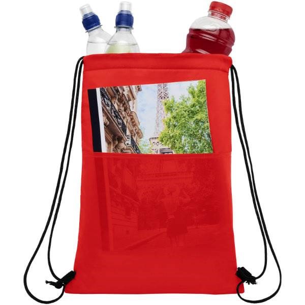 Obrázky: Červená chladiaca taška/ruksak na 12 plechoviek, Obrázok 11