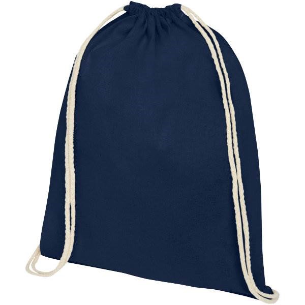 Obrázky: Námornícky modrý ruksak z bavlny 140 g/m², Obrázok 6
