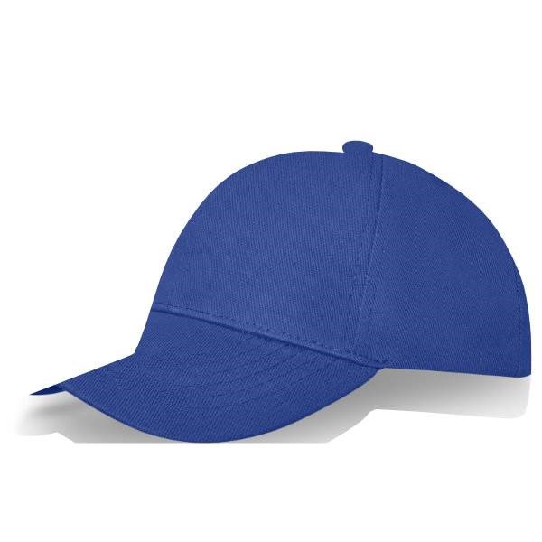 Obrázky: 6panelová čiapka s kovovou prackou, stredne modrá, Obrázok 7