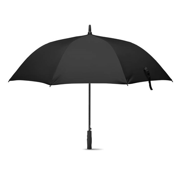 Obrázky: Manuálny vetruvzdorný čierny dáždnik
