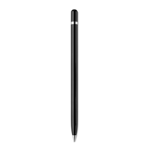 Obrázky: Čierne hliníkové pero bez atramentu