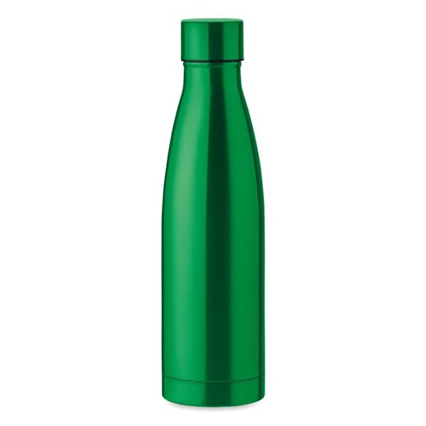 Obrázky: Zelená izolačná nerezová fľaša 500 ml