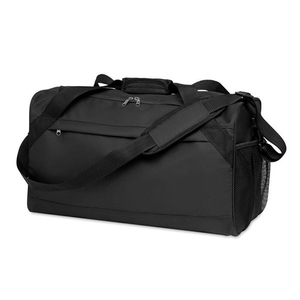 Obrázky: Športová alebo  cestovná čierne RPET taška, Obrázok 2