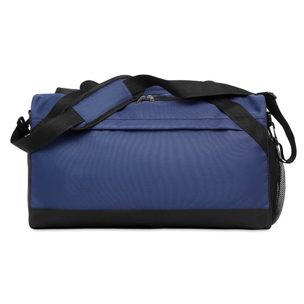 Obrázky: Športová alebo  cestovná modro-čierna RPET taška, Obrázok 3