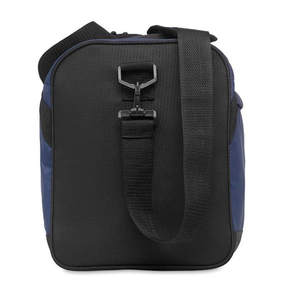 Obrázky: Športová alebo  cestovná modro-čierna RPET taška, Obrázok 5