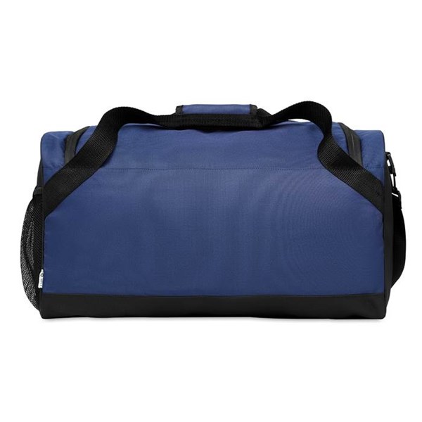 Obrázky: Športová alebo  cestovná modro-čierna RPET taška, Obrázok 6