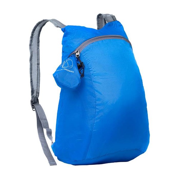 Obrázky: Ľahký skladací ruksak, modrý