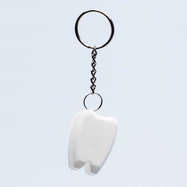 Obrázky: Prívesok na kľúče v tvare zuba s dentálnou niťou, Obrázok 5