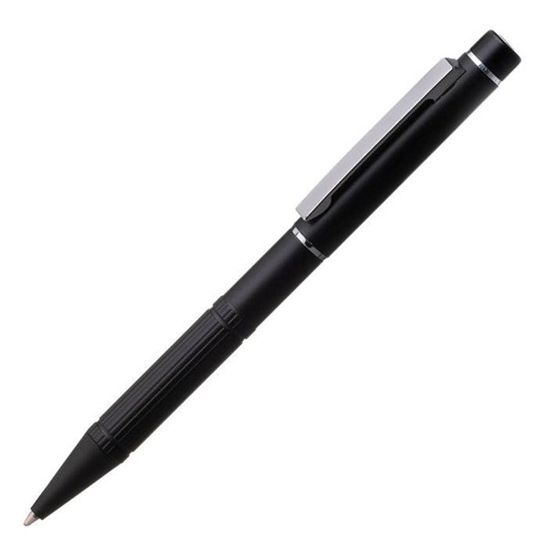 Obrázky: Čierne guličkové pero s laserovým ukazovadlom, LED