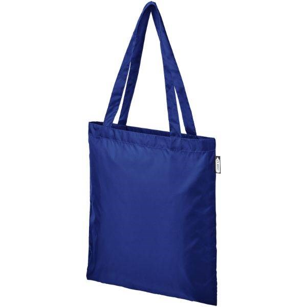 Obrázky: Nákupná taška z RPET, stredná modrá, Obrázok 17