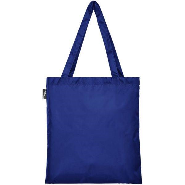 Obrázky: Nákupná taška z RPET, stredná modrá, Obrázok 18