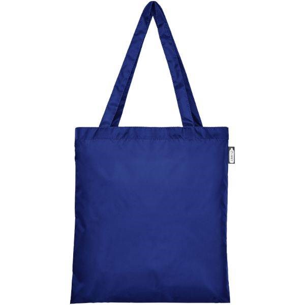 Obrázky: Nákupná taška z RPET, stredná modrá, Obrázok 21