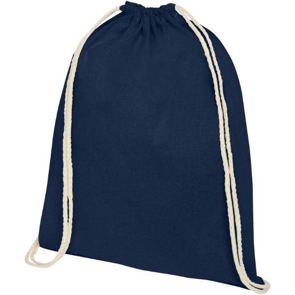 Obrázky: Námornícky modrý ruksak z bavlny 140 g/m², Obrázok 11