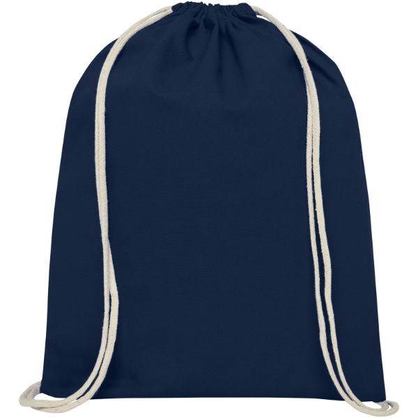 Obrázky: Námoenícky modrý ruksak z bavlny 140 g/m², Obrázok 12
