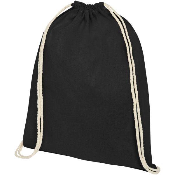 Obrázky: Čierny ruksak z bavlny 140 g/m², Obrázok 11
