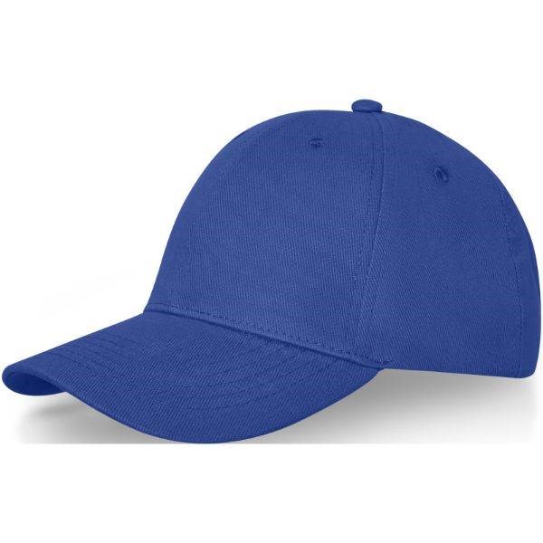 Obrázky: 6panelová čiapka s kovovou prackou, stredne modrá, Obrázok 13