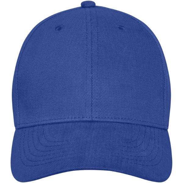 Obrázky: 6panelová čiapka s kovovou prackou, stredne modrá, Obrázok 15