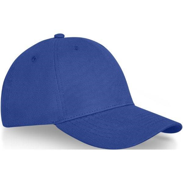 Obrázky: 6panelová čiapka s kovovou prackou, stredne modrá, Obrázok 17