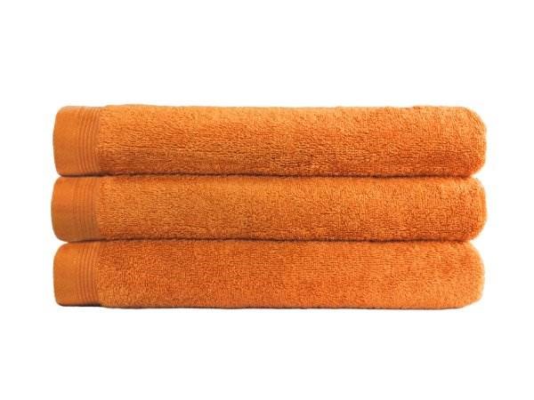 Obrázky: Oranžový froté uterák ELITY, gramáž 400 g/m2