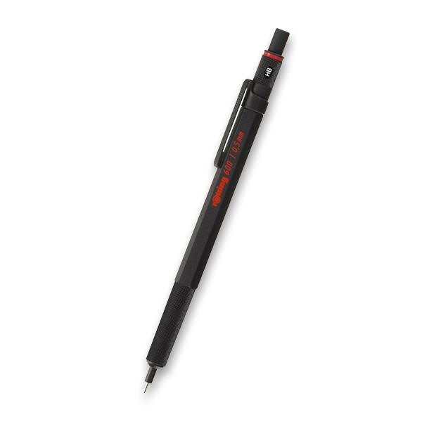 Obrázky: Čierna mechanická ceruzka 0,5mm - Rotring 600, Obrázok 1