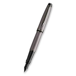 Obrázky: Pln. pero Expert Metallic Silver RT, hrot F