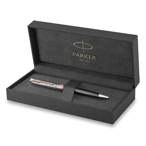 Obrázky: PARKER Sonnet Premium Metal Grey PGT, gul. pero, Obrázok 2