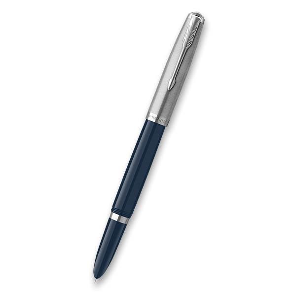 Obrázky: Parker 51 Midnight Blue CT, plniace pero, hrot F