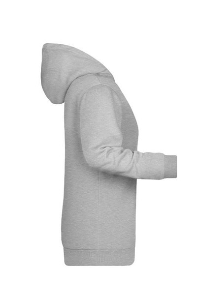 Obrázky: Dámska mikina s kapucňou J&N 280 šedý melír XL, Obrázok 4