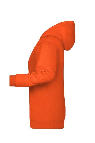 Obrázky: Dámska mikina s kapucňou J&N 280 oranžová XS, Obrázok 3