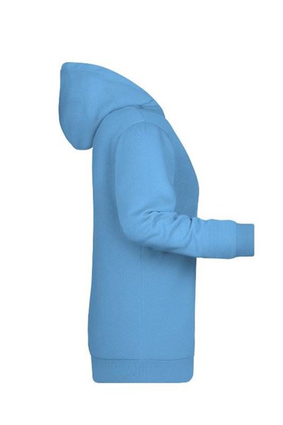 Obrázky: Dámska mikina s kapucňou J&N 280 nebesky modrá XL, Obrázok 4