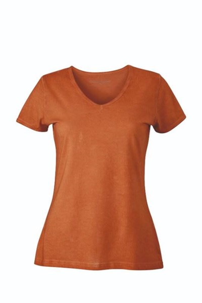 Obrázky: Dámske tričko EFEKT J&N oranžové S