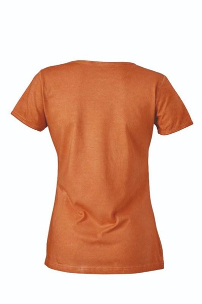 Obrázky: Dámske tričko EFEKT J&N oranžové S, Obrázok 2