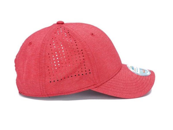 Obrázky: Ľahká šesťdielna perforovaná čiapka, červená, Obrázok 5