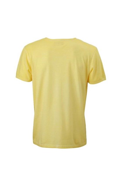 Obrázky: Pánske tričko EFEKT J&N sv.žlté M, Obrázok 2