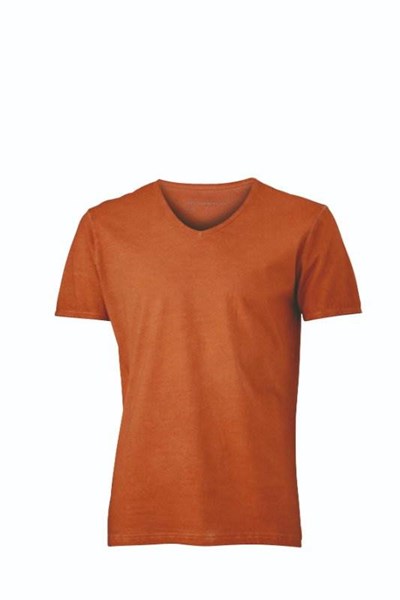 Obrázky: Pánske tričko EFEKT J&N oranžové XXXL