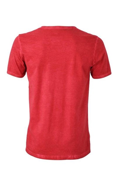 Obrázky: Pánske tričko EFEKT J&N červené M, Obrázok 2