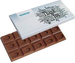 Obrázky: Belgická mliečna čokoláda 90g na zákazku,od 100 ks