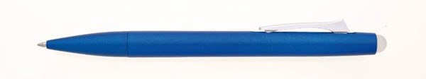 Obrázky: Plastové gumovacie guličkové pero GUM, modré, Obrázok 1