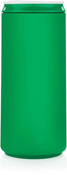Obrázky: Ekologická fľaša - tvar plechovka, zelená, Obrázok 2