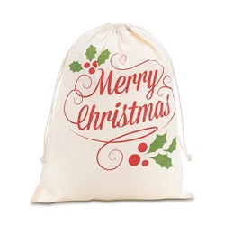 Obrázky: Taška z bavlny s  vianočným motívom